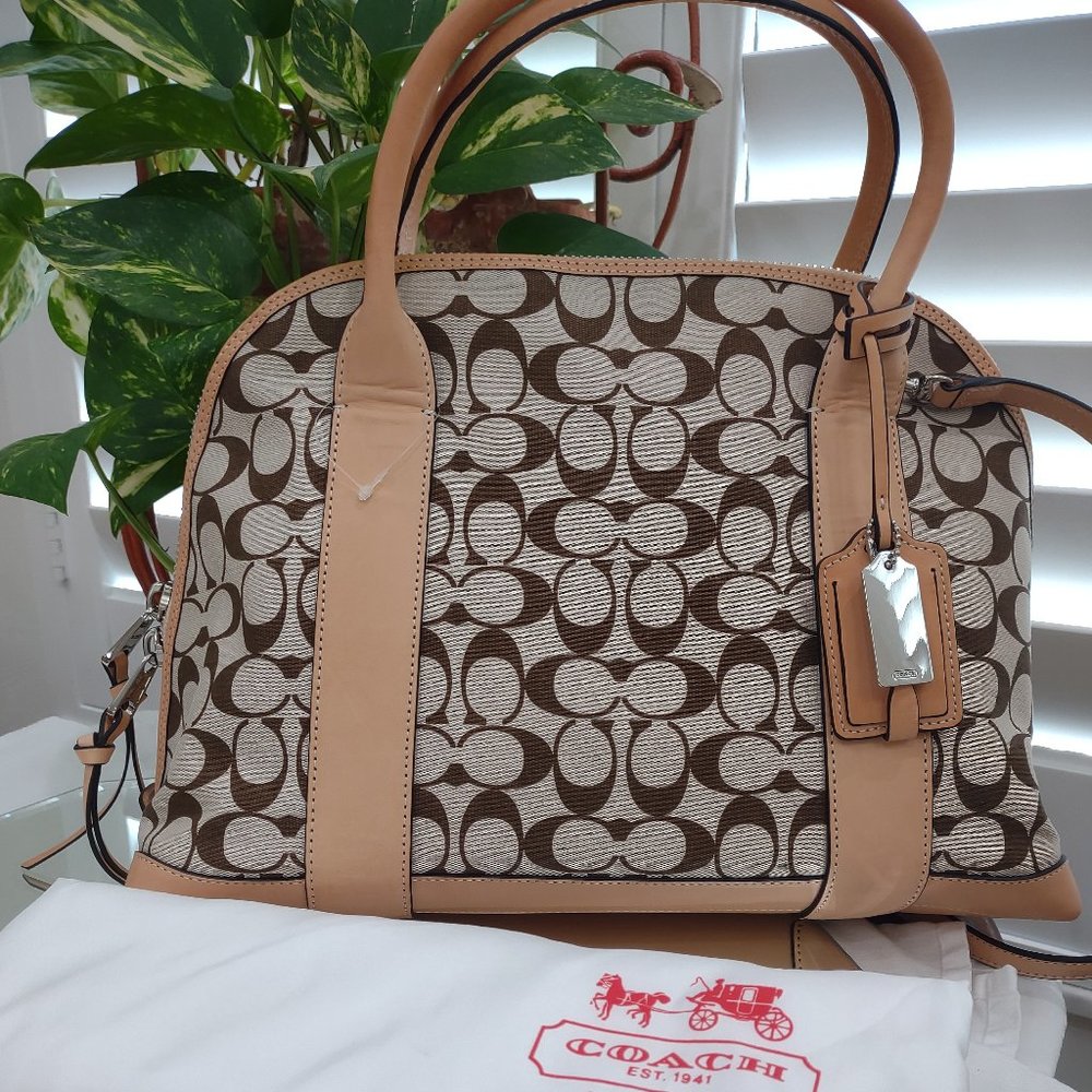 Vintage Coach Bleecker Preston Satchel /30160...NEW